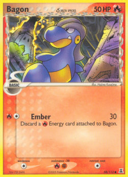 Bagon δ Delta Species (Ember) - EX Delta Species (Common) [DS-58]