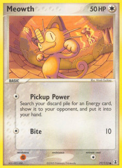 Meowth⁣ - EX Delta Species⁣ (Common)⁣ [77]