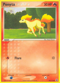 Ponyta⁣ - EX Delta Species⁣ (Common)⁣ [78]