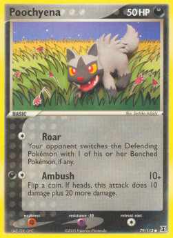 Poochyena⁣ - EX Delta Species⁣ (Common)⁣ [79]