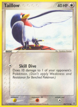 Taillow⁣ - EX Delta Species⁣ (Common)⁣ [86]