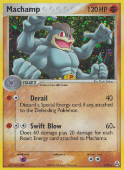 Machamp⁣ - EX Legend Maker⁣ (Holo Rare)⁣ [9]