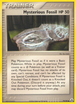 Mysterious Fossil⁣ - EX Legend Maker⁣ (Common)⁣ [79]
