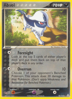 Absol⁣ - EX Holon Phantoms⁣ (Rare)⁣ [18]