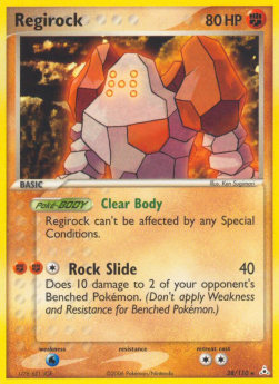 Regirock⁣ - EX Holon Phantoms⁣ (Rare)⁣ [28]