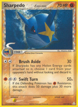 Sharpedo δ Delta Species⁣ - EX Holon Phantoms⁣ (Uncommon)⁣ [53]