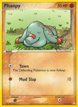 Phanpy⁣ - EX Holon Phantoms⁣ (Common)⁣ [75]