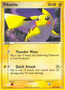 Pikachu⁣ - EX Holon Phantoms⁣ (Common)⁣ [78]