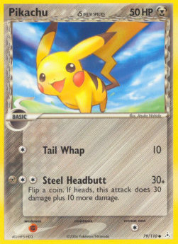 Pikachu δ Delta Species⁣ - EX Holon Phantoms⁣ (Common)⁣ [79]