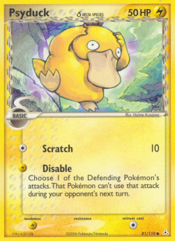 Psyduck δ Delta Species⁣ - EX Holon Phantoms⁣ (Common)⁣ [81]