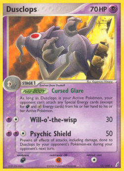 Dusclops⁣ - EX Crystal Guardians⁣ (Rare)⁣ [17]