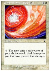 Circle of Protection: Red⁣ - Seventh Edition⁣ (Common)⁣ [9]