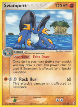 Swampert⁣ - EX Crystal Guardians⁣ (Rare)⁣ [27]