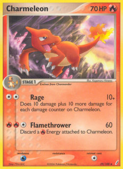 Charmeleon⁣ - EX Crystal Guardians⁣ (Uncommon)⁣ [29]