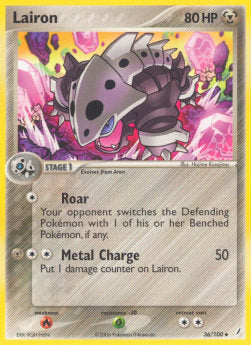 Lairon⁣ - EX Crystal Guardians⁣ (Uncommon)⁣ [36]