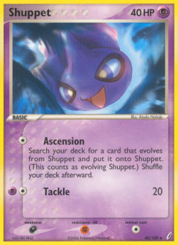Shuppet⁣ - EX Crystal Guardians⁣ (Uncommon)⁣ [40]