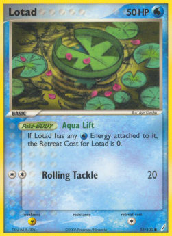 Lotad⁣ - EX Crystal Guardians⁣ (Common)⁣ [55]