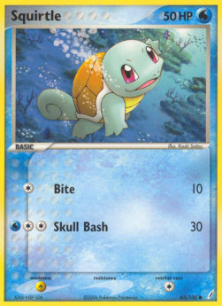 Squirtle⁣ - EX Crystal Guardians⁣ (Common)⁣ [63]