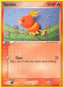 Torchic⁣ - EX Crystal Guardians⁣ (Common)⁣ [65]
