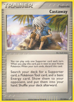 Castaway⁣ - EX Crystal Guardians⁣ (Uncommon)⁣ [72]