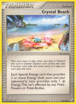 Crystal Beach - EX Crystal Guardians (Uncommon) [CG-75]