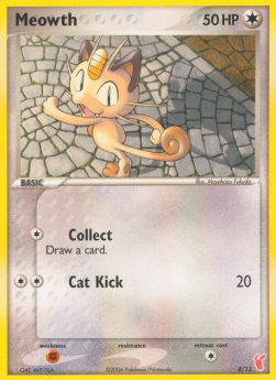 Meowth⁣ - EX Trainer Kit 2⁣ (Common)⁣ [red-4]