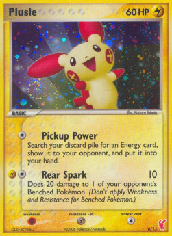 Plusle⁣ - EX Trainer Kit 2⁣ (Fixed)⁣ [P6]