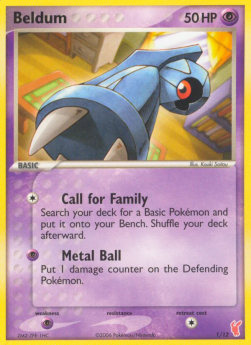 Beldum⁣ - EX Trainer Kit 2⁣ (Common)⁣ [red-1]