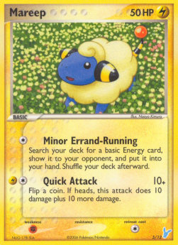 Mareep⁣ - EX Trainer Kit 2⁣ (Common)⁣ [blue-5]