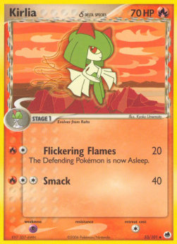 Kirlia δ Delta Species⁣ - EX Dragon Frontiers⁣ (Uncommon)⁣ [33]