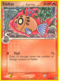 Feebas δ Delta Species⁣ - EX Dragon Frontiers⁣ (Common)⁣ [49]