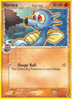 Horsea δ Delta Species⁣ - EX Dragon Frontiers⁣ (Common)⁣ [50]