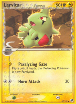 Larvitar δ Delta Species⁣ - EX Dragon Frontiers⁣ (Common)⁣ [52]