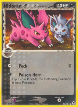 Nidoran [M] δ Delta Species⁣ - EX Dragon Frontiers⁣ (Common)⁣ [57]