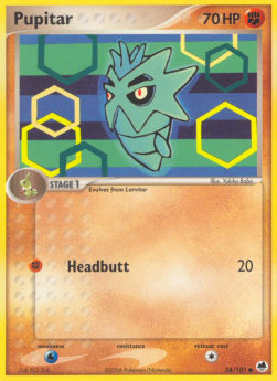 Pupitar⁣ - EX Dragon Frontiers⁣ (Common)⁣ [58]