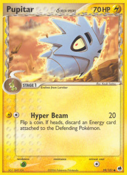 Pupitar δ Delta Species⁣ - EX Dragon Frontiers⁣ (Common)⁣ [59]
