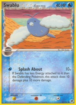 Swablu δ Delta Species⁣ - EX Dragon Frontiers⁣ (Common)⁣ [65]