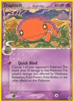Trapinch δ Delta Species⁣ - EX Dragon Frontiers⁣ (Common)⁣ [69]