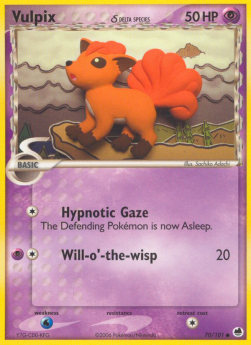 Vulpix δ Delta Species⁣ - EX Dragon Frontiers⁣ (Common)⁣ [70]