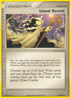 Island Hermit⁣ - EX Dragon Frontiers⁣ (Uncommon)⁣ [76]