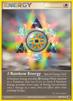 Rainbow Energy Delta⁣ - EX Dragon Frontiers⁣ (Uncommon)⁣ [88]