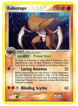 Kabutops - EX Power Keepers (Holo Rare) [PK-10]