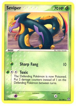 Seviper - EX Power Keepers (Rare) [PK-23]