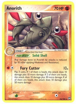 Anorith⁣ - EX Power Keepers⁣ (Uncommon)⁣ [26]