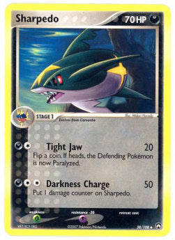 Sharpedo⁣ - EX Power Keepers⁣ (Uncommon)⁣ [38]