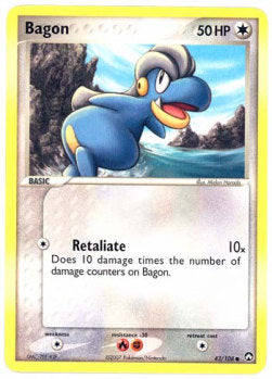 Bagon⁣ - EX Power Keepers⁣ (Common)⁣ [43]