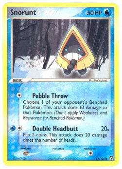 Snorunt⁣ - EX Power Keepers⁣ (Common)⁣ [64]