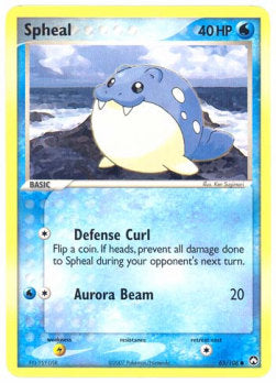 Spheal⁣ - EX Power Keepers⁣ (Common)⁣ [65]