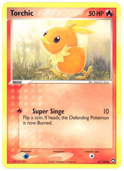 Torchic⁣ - EX Power Keepers⁣ (Common)⁣ [67]