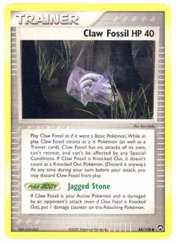 Claw Fossil⁣ - EX Power Keepers⁣ (Common)⁣ [84]